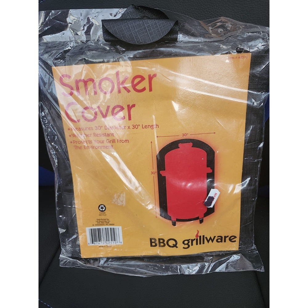 UNIVERSAL Dome Bbq Smoker Cover Fits Most Vertical Dome & Water Smokers 30 x 30"